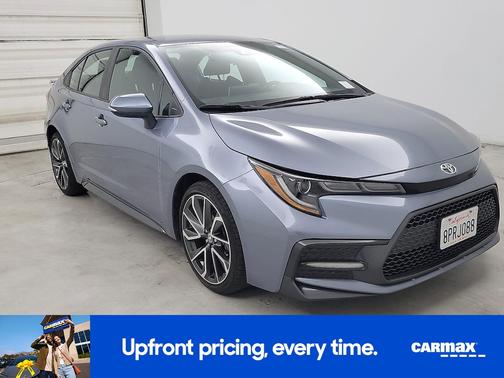 Blue 2020 Toyota Corolla SE