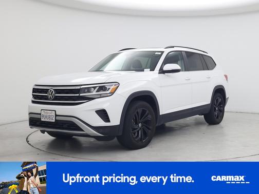 White 2023 Volkswagen Atlas SE w/Tech