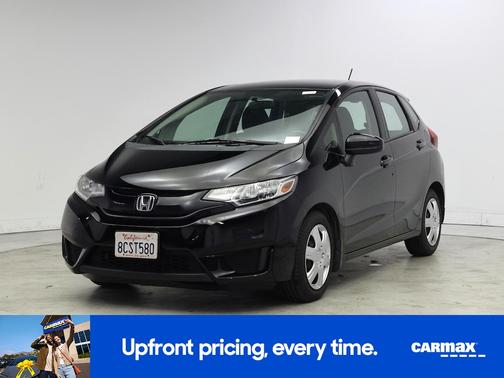 Black 2015 Honda Fit LX