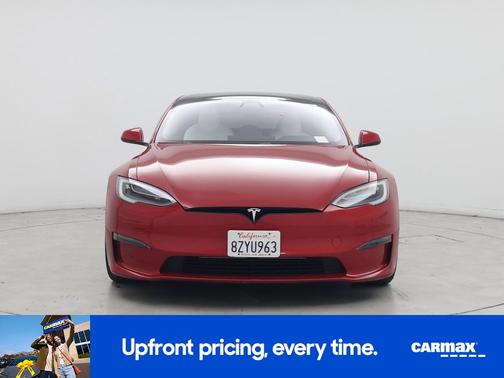 Red 2022 Tesla Model S