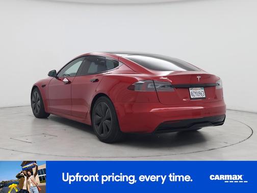 Red 2022 Tesla Model S