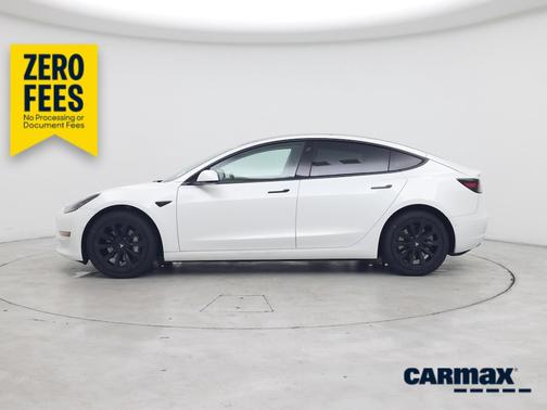 White 2021 Tesla Model 3 Standard Range Plus