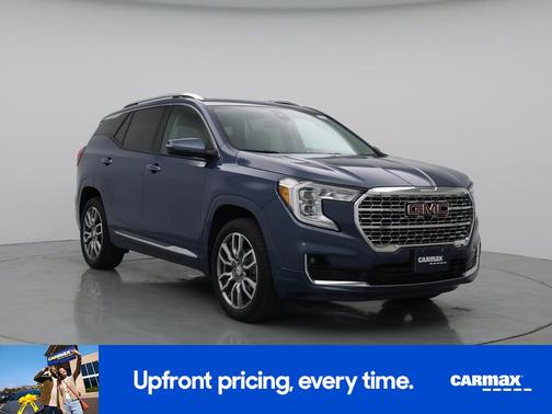 Blue 2024 GMC Terrain Denali