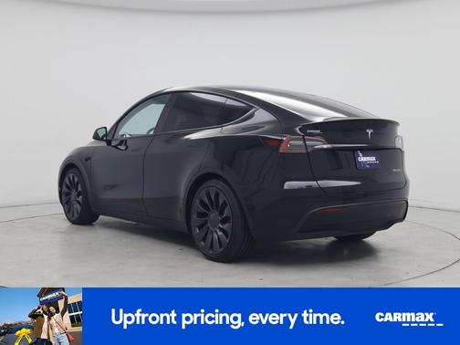 Black 2025 Tesla Model Y Performance