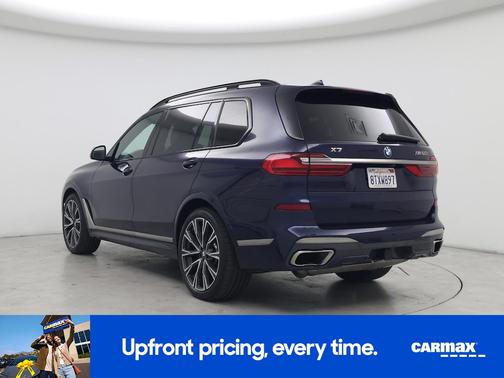 Blue 2021 BMW X7 M50i
