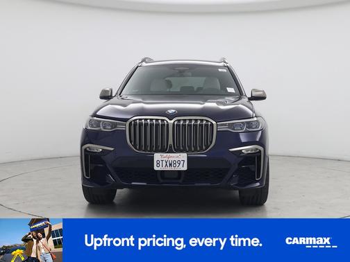Blue 2021 BMW X7 M50i