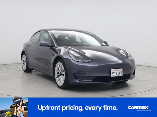 Gray 2021 Tesla Model 3 Standard Range Plus