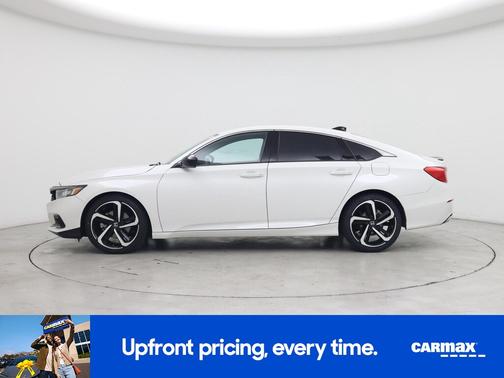 White 2021 Honda Accord Sport