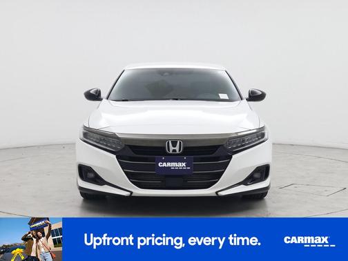 White 2021 Honda Accord Sport