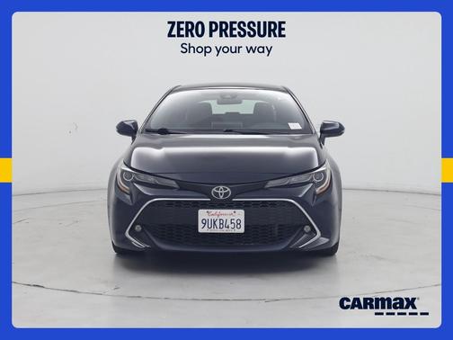 Blue 2019 Toyota Corolla Hatchback SE
