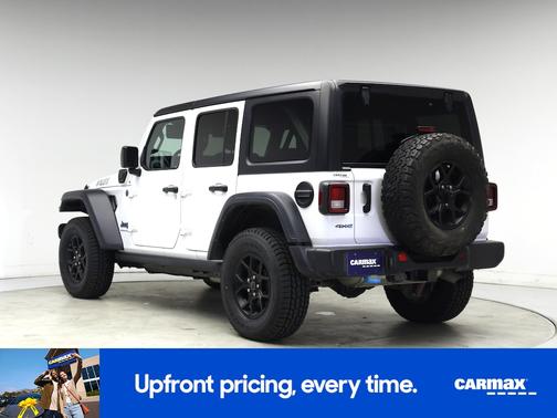 White 2024 Jeep Wrangler 4xe Willy's