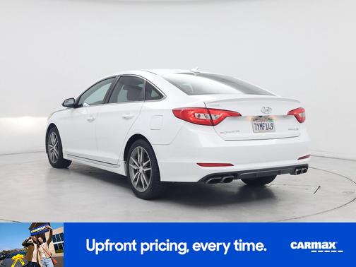 White 2017 Hyundai SONATA Sport