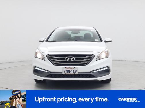 White 2017 Hyundai SONATA Sport