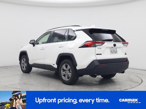 White 2024 Toyota RAV4 Hybrid XLE