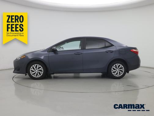Blue 2018 Toyota Corolla LE