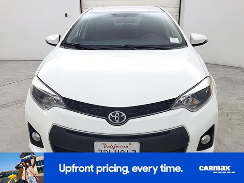 White 2016 Toyota Corolla S