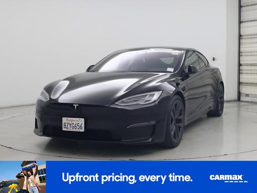 Black 2022 Tesla Model S Plaid