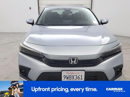 Blue 2022 Honda Civic Touring