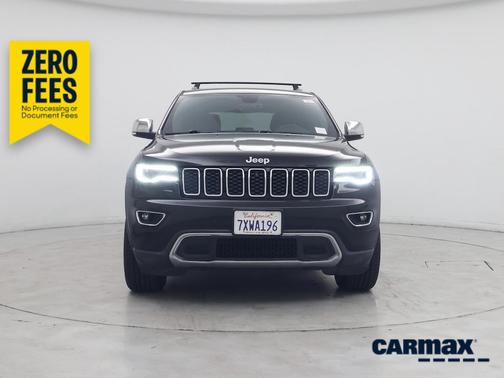 Black 2017 Jeep Grand Cherokee Limited