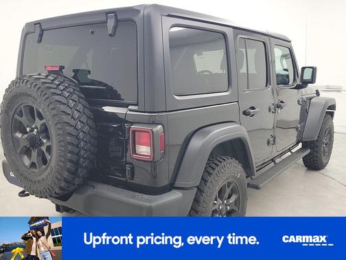 Black 2020 Jeep Wrangler Unlimited Willys