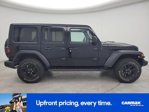 Black 2020 Jeep Wrangler Unlimited Willys