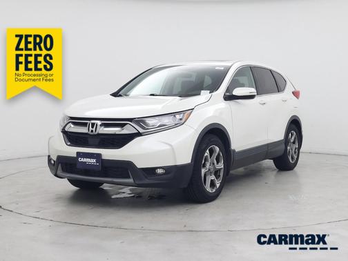 White 2018 Honda CR-V EX