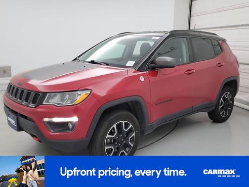 Red 2019 Jeep Compass Trailhawk