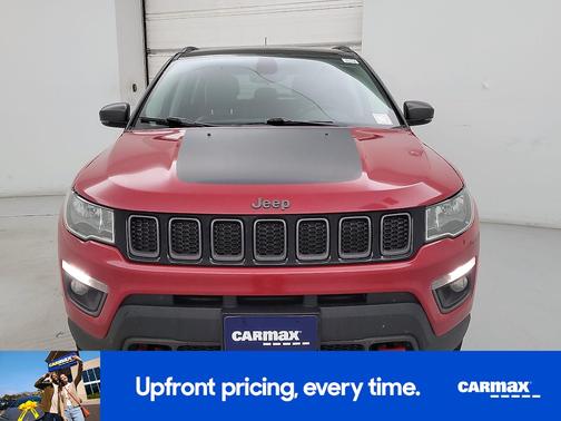 Red 2019 Jeep Compass Trailhawk