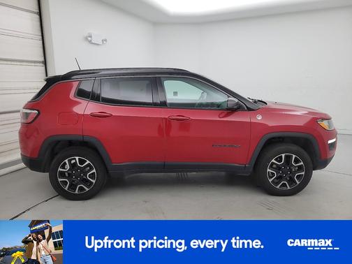 Red 2019 Jeep Compass Trailhawk
