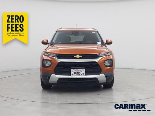 Orange 2022 Chevrolet Trailblazer LT