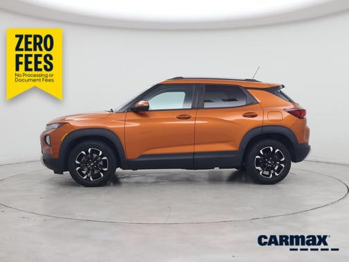 Orange 2022 Chevrolet Trailblazer LT