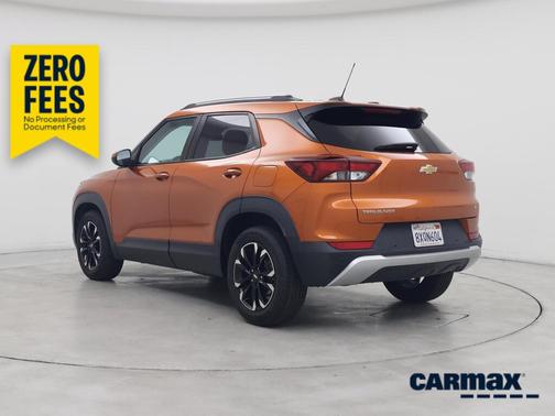 Orange 2022 Chevrolet Trailblazer LT