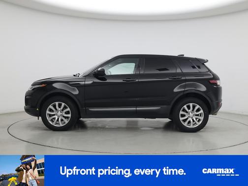 Black 2018 Land Rover Range Rover Evoque SE