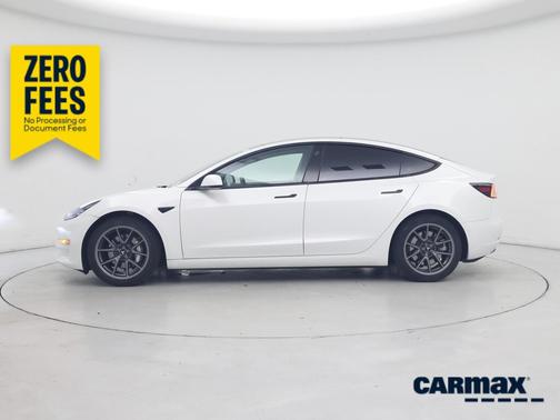White 2021 Tesla Model 3 Standard Range Plus