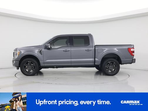 Gray 2021 Ford F-150 Lariat