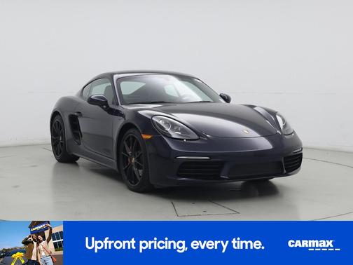 Blue 2018 Porsche 718 Cayman S