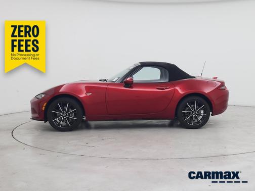 Red 2025 Mazda MX-5 Miata Grand Touring
