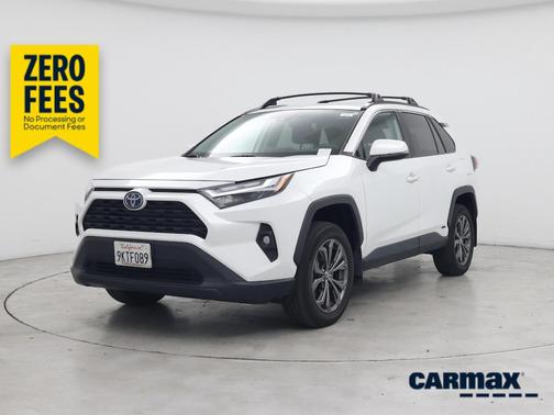 White 2024 Toyota RAV4 Hybrid XLE Premium