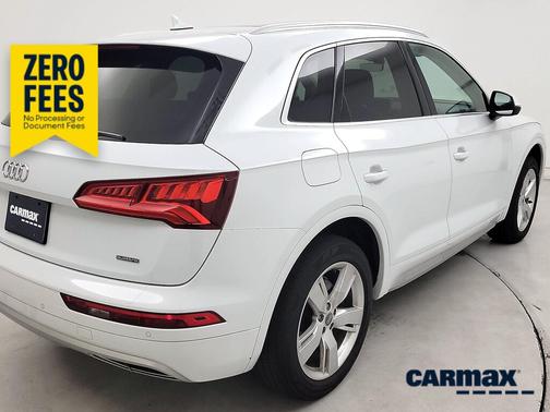 White 2019 Audi Q5 Premium Plus