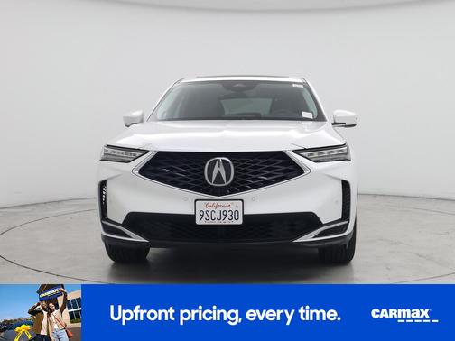 White 2025 Acura MDX Technology