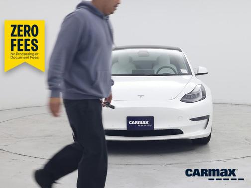 White 2022 Tesla Model 3 Long Range