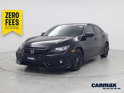 Black 2021 Honda Civic Sport