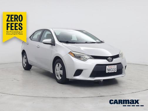 Silver 2016 Toyota Corolla L