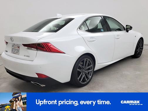 White 2020 Lexus IS 300 F-Sport