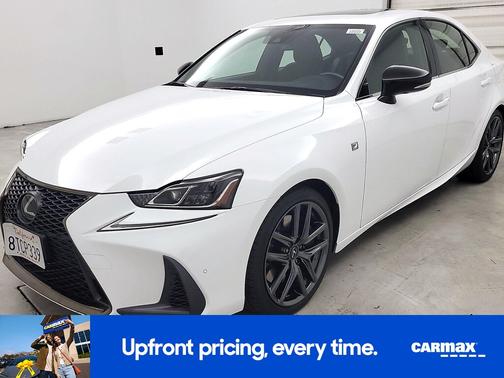 White 2020 Lexus IS 300 F-Sport