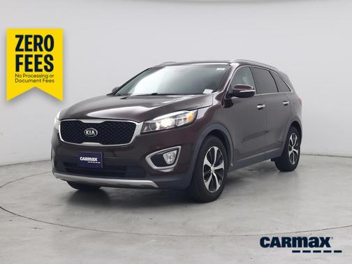 Burgundy 2016 Kia Sorento EX