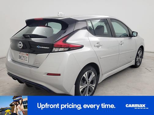 Silver 2019 Nissan Leaf SV Plus