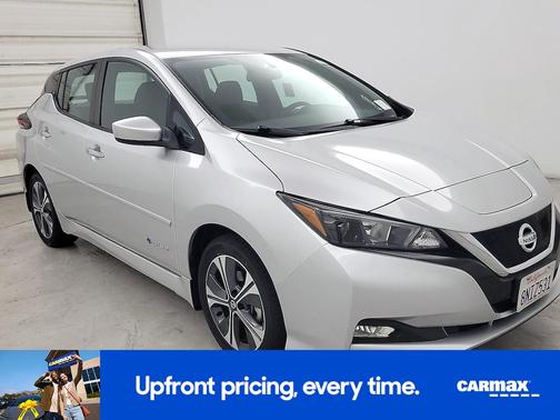 Silver 2019 Nissan Leaf SV Plus