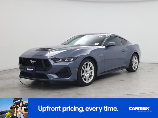Blue 2024 Ford Mustang GT Premium