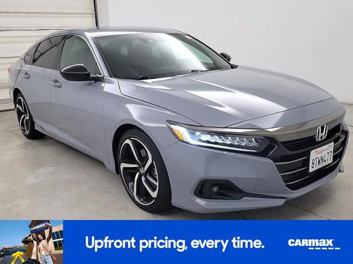 Gray 2021 Honda Accord Sport